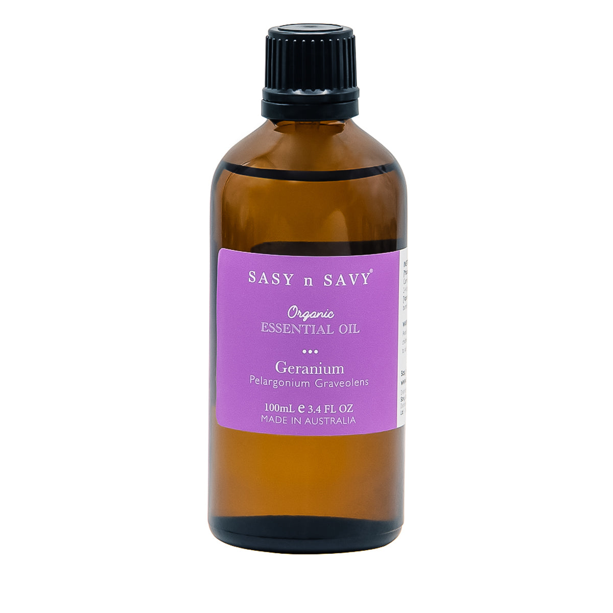 Geranium (Pelargonium Graveolens) Essential Oil 100mL