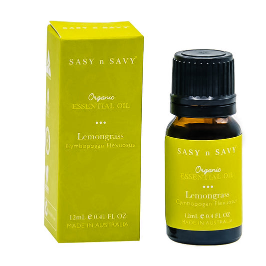 Lemongrass (Cymbopogan Flexuosus) Essential Oil 12mL