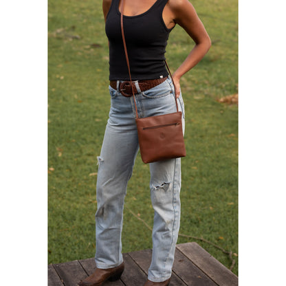 Ella Shoulder Bag - Aussie Bush Leather