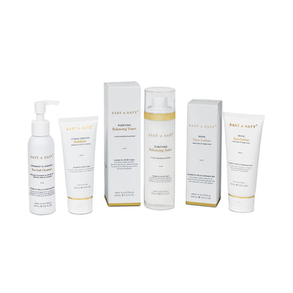Oily to Combination Skincare Pack Deal  with Toner