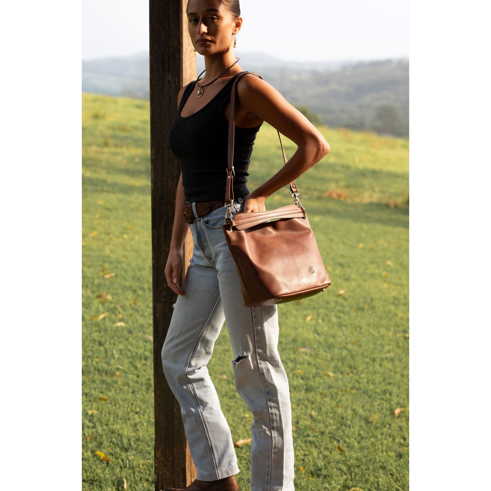 Highlander Handbag - Aussie Bush Leather