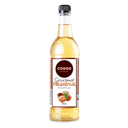 Gourmet Hazelnut Syrup 750ml from Cooee Coffee Co