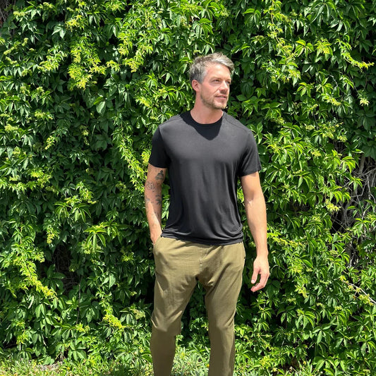 Premium Bamboo Bondi  T-Shirt - Black