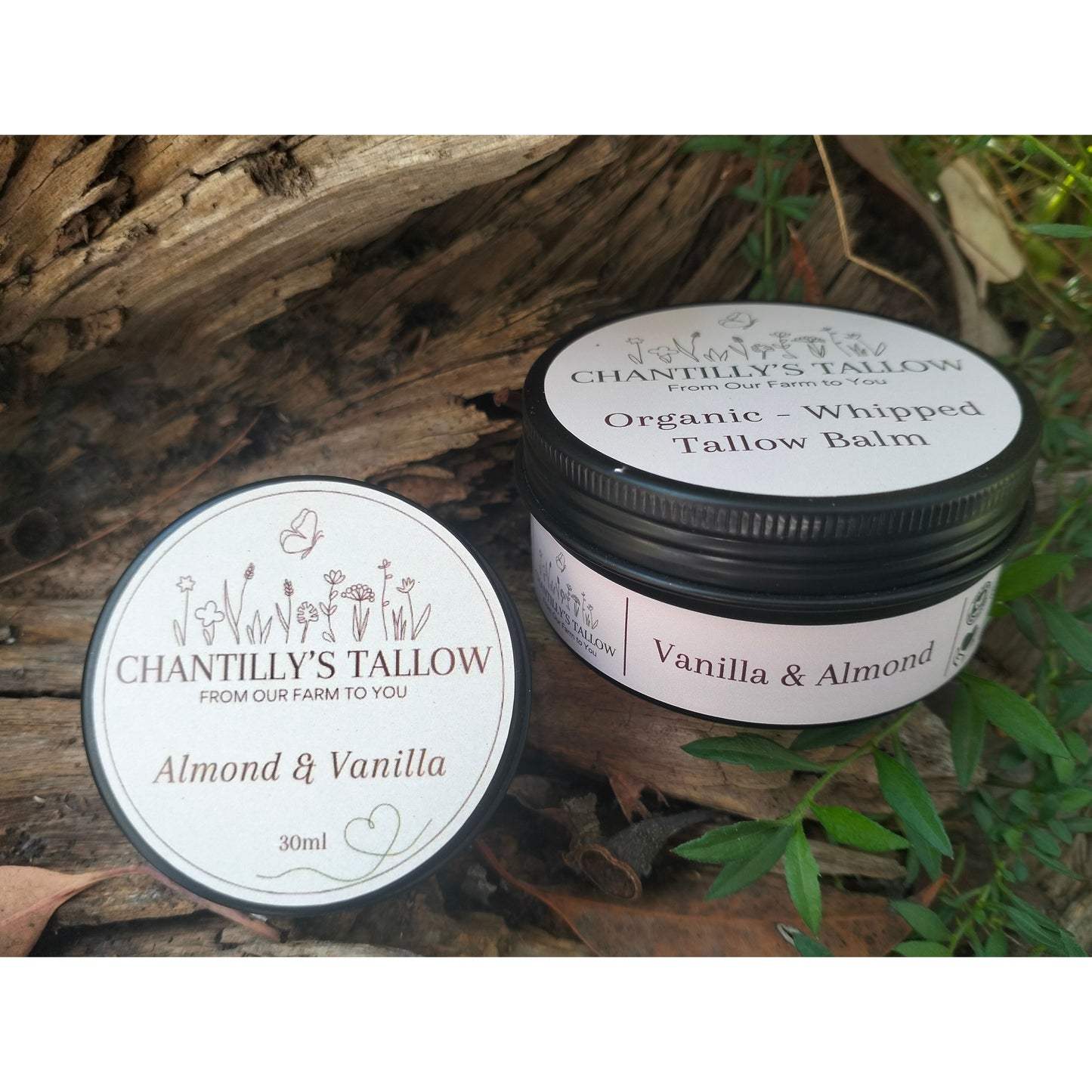 Vanilla & Almond Tallow Balm