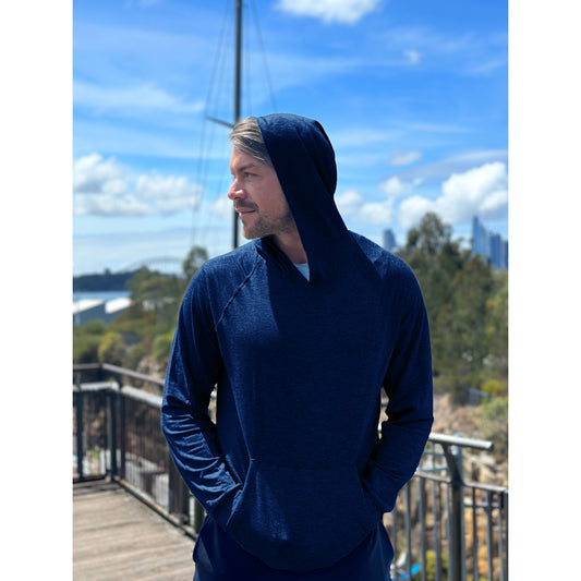 Premium Bamboo Byron Bay Hoodie - Navy