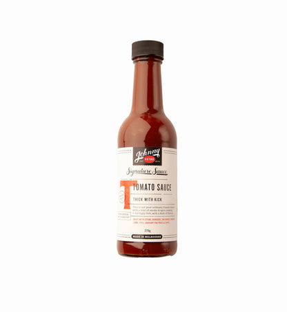 Tomato Sauce — Thick with a Kick — Johnny Retro, made in Melbourne
