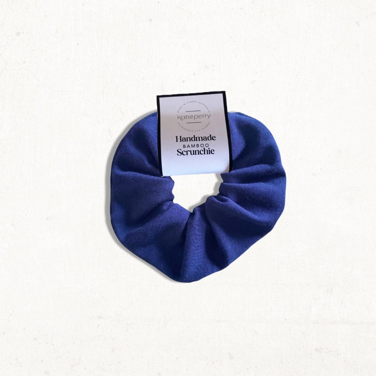 Bamboo Scrunchie - Midnight Blue