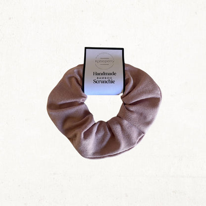 Bamboo Scrunchie - Blush Pink