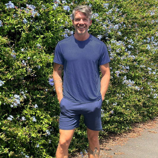 Bondi Tee & Avalon Shorts Set - Navy