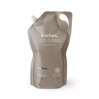 Kitchen Cleaner Spray with antibacterial essential oils