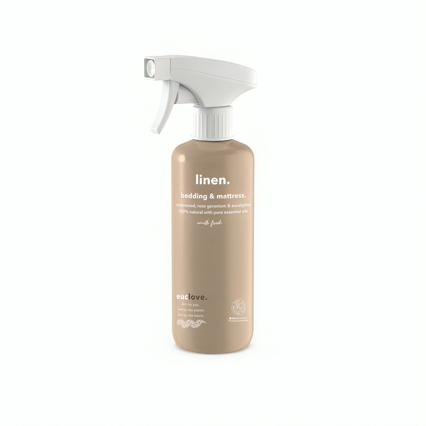 Natural Linen Spray Rose Geranium & Himalayan Cedarwood