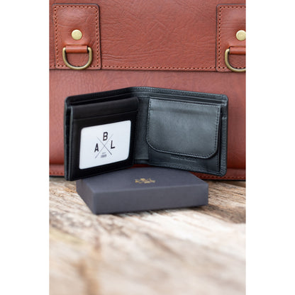Men's Wallet Deluxe- Kangaroo - Aussie Bush Leather