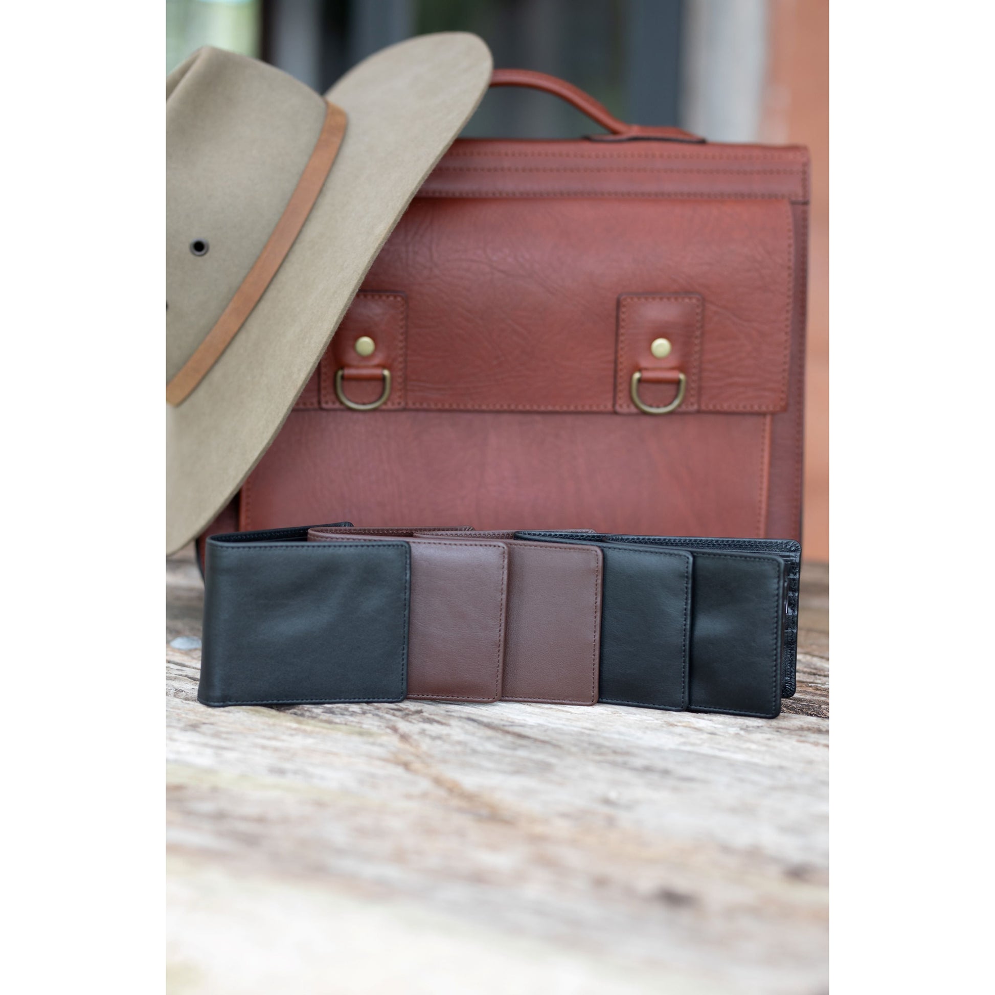 Men's Wallet Executive-Kangaroo - Aussie Bush Leather