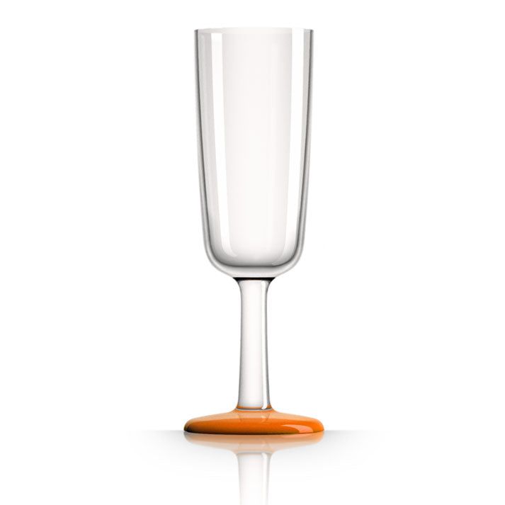 Marc Newson Tritan® Non-slip Forever Unbreakable Flute 180ml by Palm