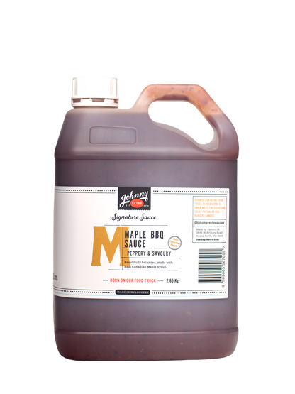 Maple BBQ Sauce - Food Service — Johnny Retro, made in Melbourne