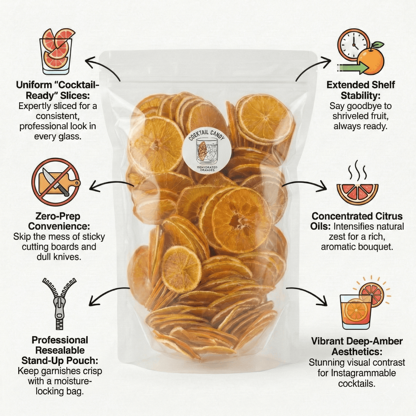 Food Service Bag - Oranges