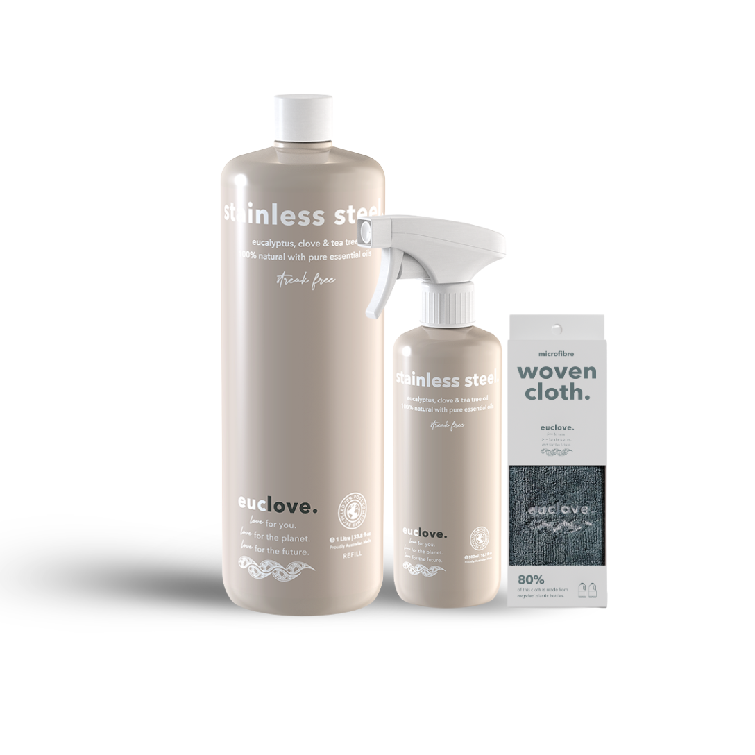 Natural Stainless Steel Cleaner - Streak Free!