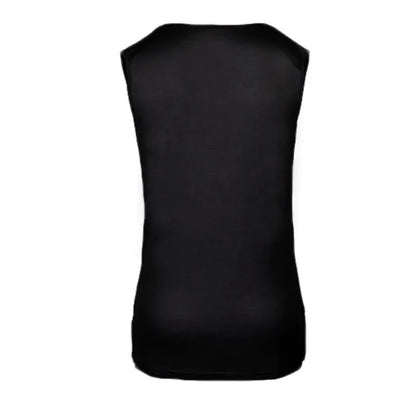 Capri Sleeveless Cowl Neck Top - Black
