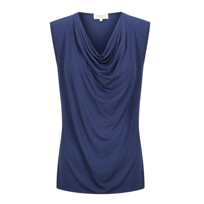Capri Sleeveless Top & Noosa Skirt Set - Midnight Blue