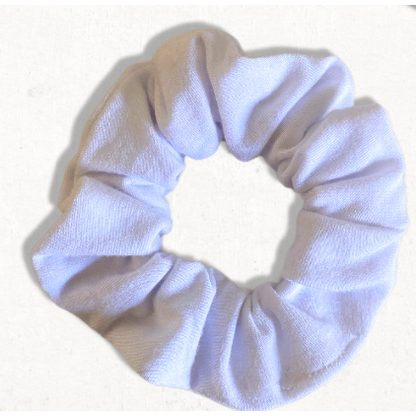 Bamboo Scrunchie - White