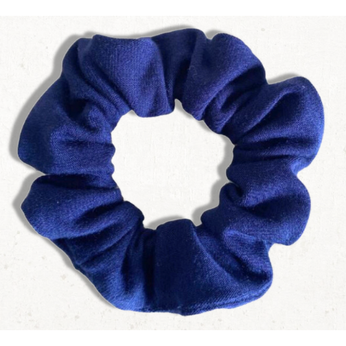Bamboo Scrunchie - Midnight Blue