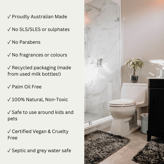 Natural Toilet, Bath & Sink Cleaner 5 Litre Refill & Value Pack