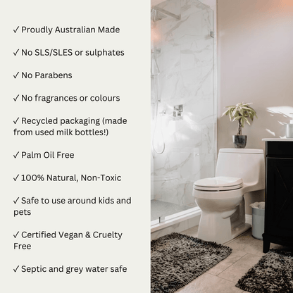 Natural Toilet Cleaner & odour remover