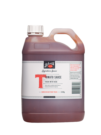 Tomato Sauce - 2.8kg Food Service — Johnny Retro, made in Melbourne