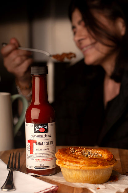 Tomato Sauce — Thick with a Kick — Johnny Retro, made in Melbourne