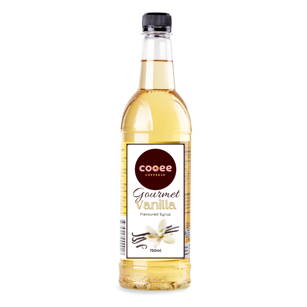 Gourmet Vanilla Syrup 750ml from Cooee Coffee Co