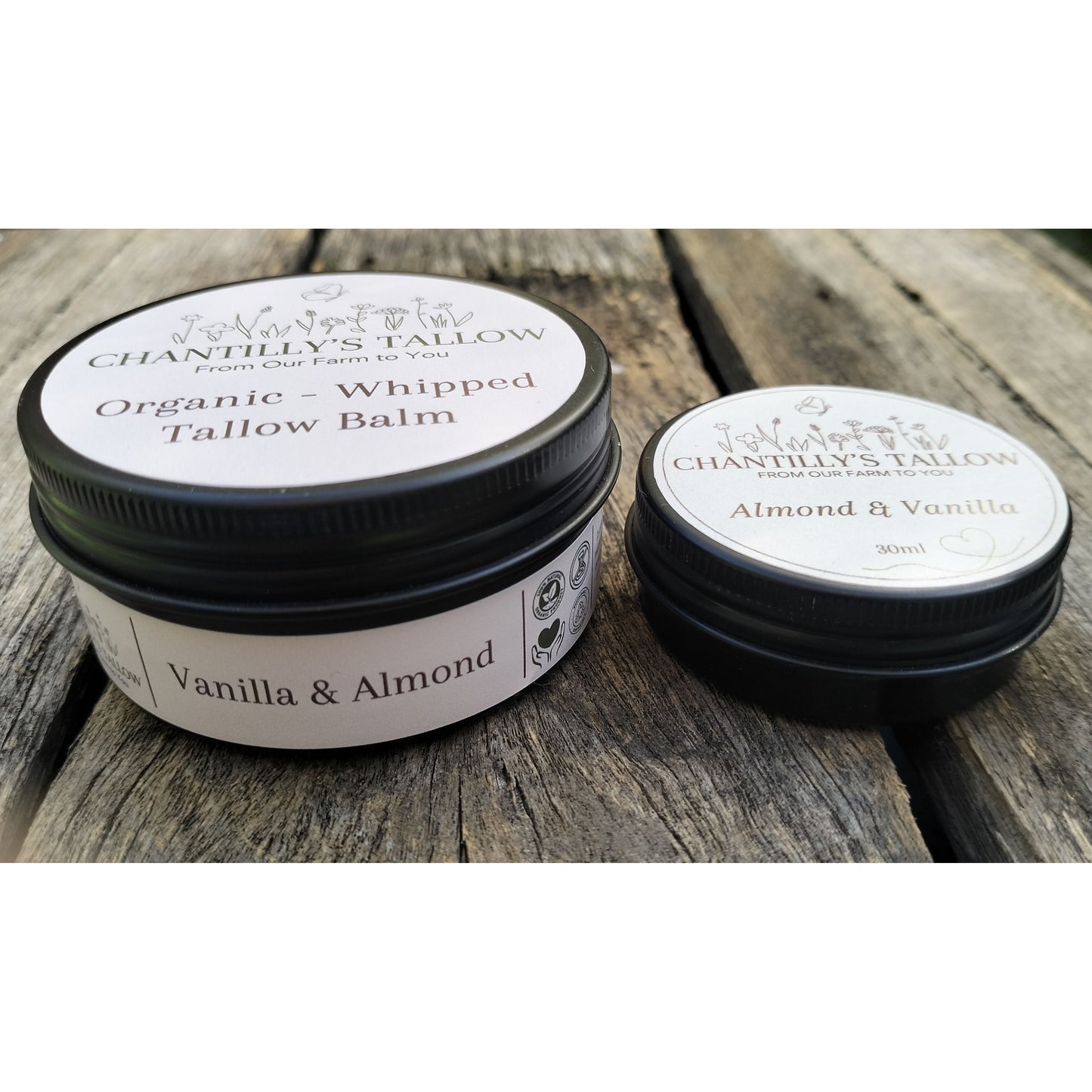 Vanilla & Almond Tallow Balm