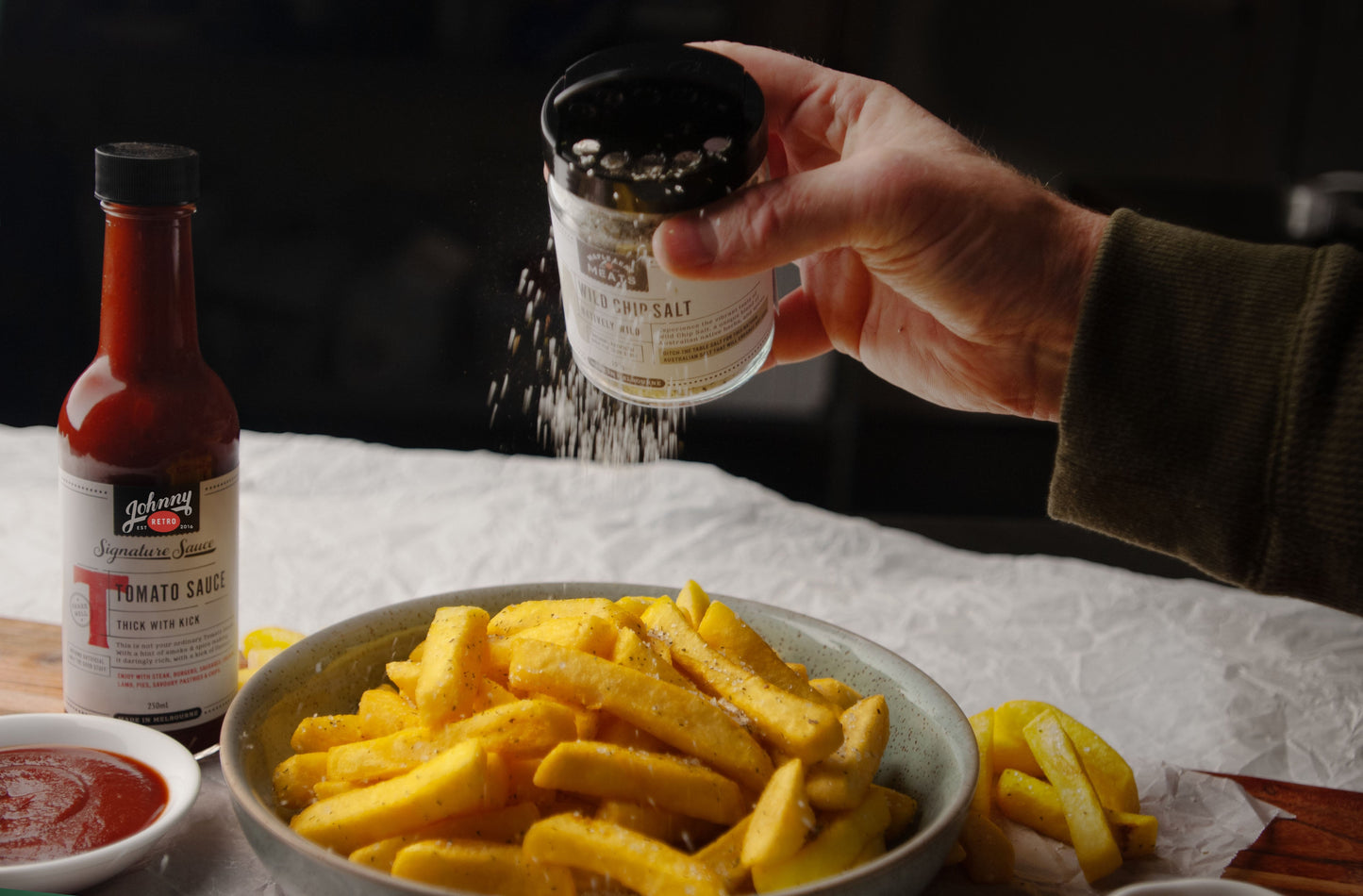 Wild Chip Salt - 220 grams — Johnny Retro, made in Melbourne