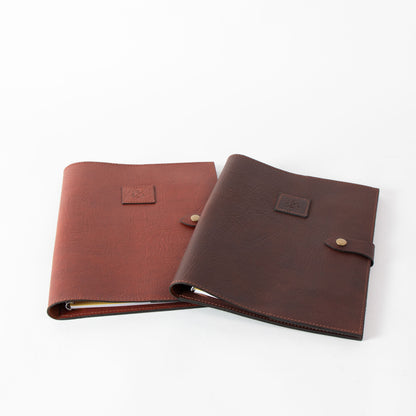 A4 Note Book Folder - Aussie Bush Leather