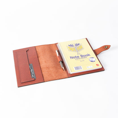 A5 Note Book Folder - Aussie Bush Leather