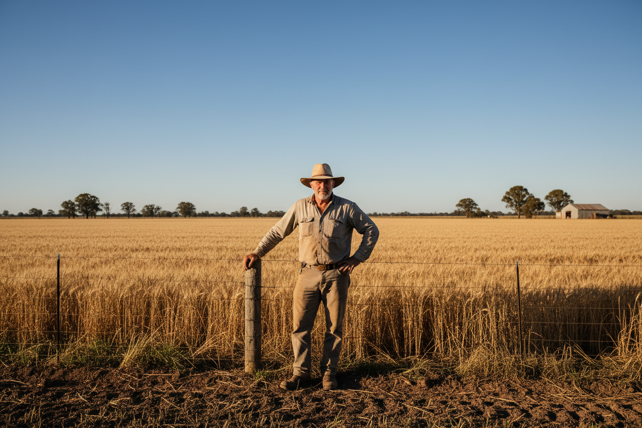an australian farmer