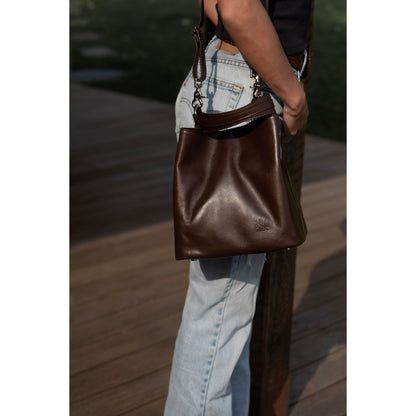 Bucket Handbag - Aussie Bush Leather