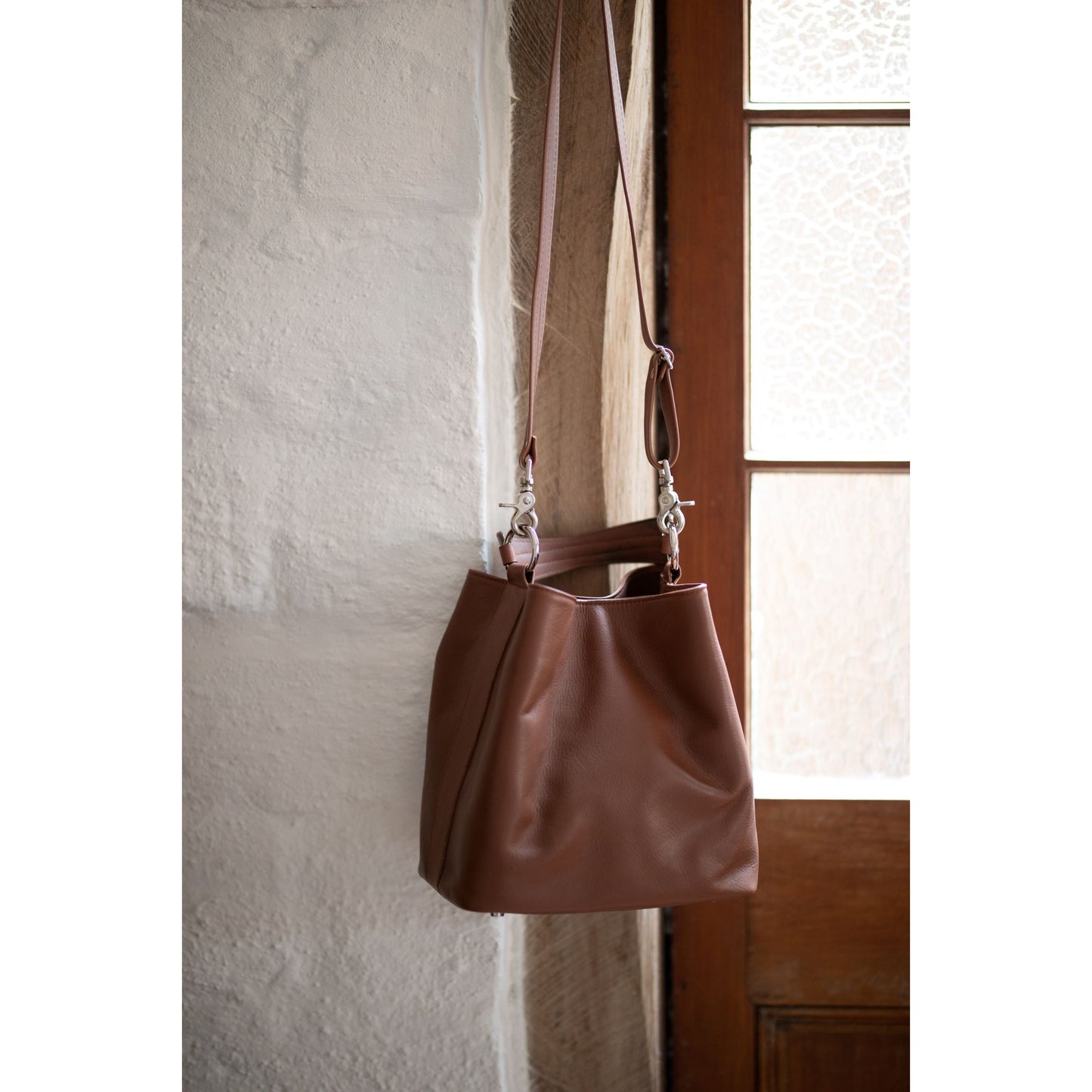 Bucket Handbag - Aussie Bush Leather