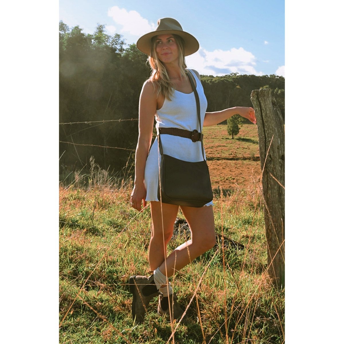 Casual Handbag - Aussie Bush Leather