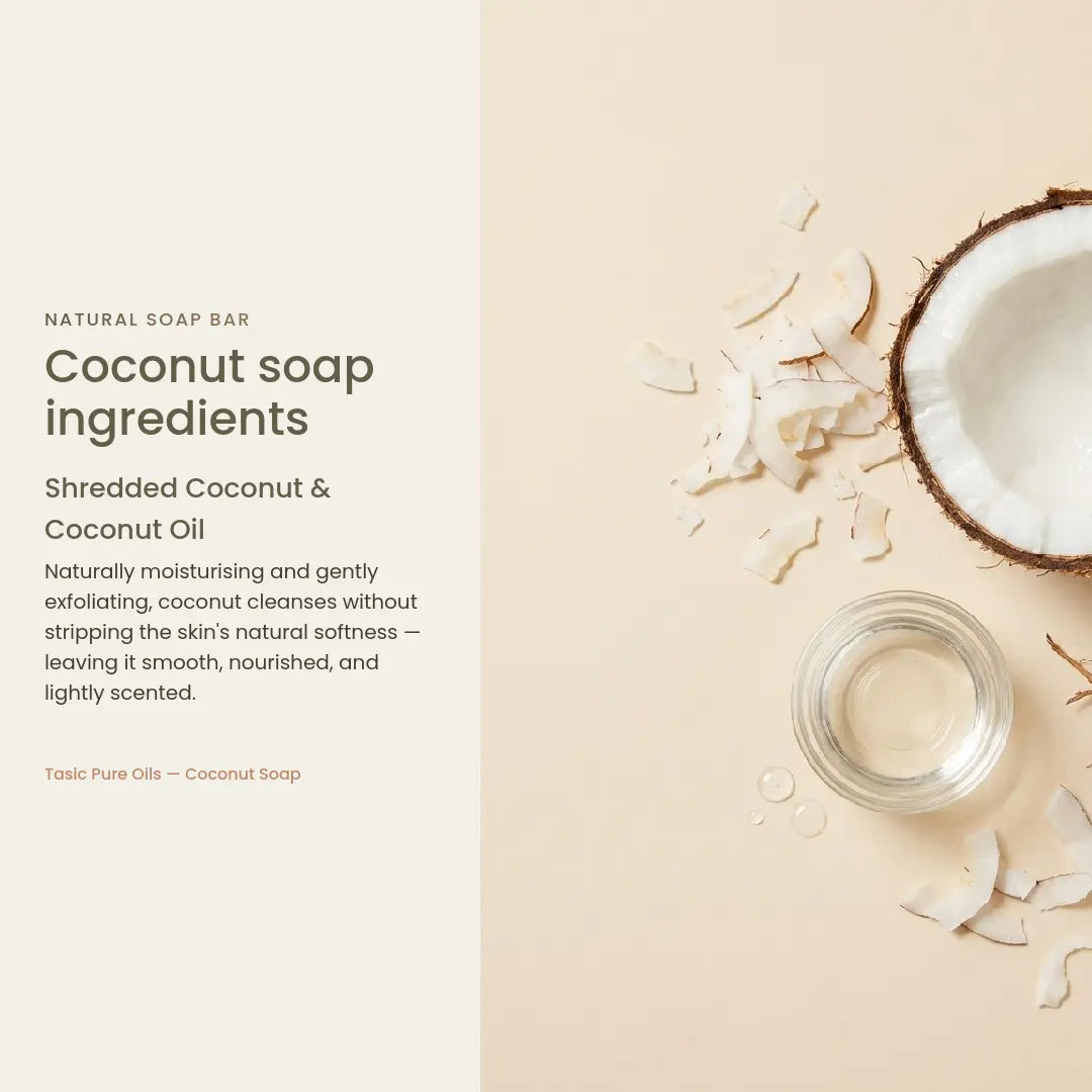 Shredded Coconut Soap key ingredients