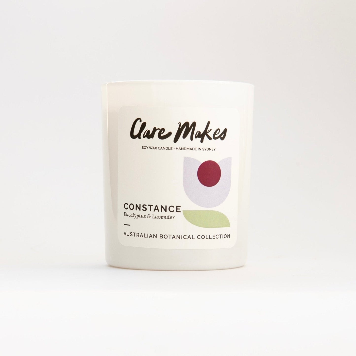 Clare Makes Constance Medium Candle - Australian botanical scent