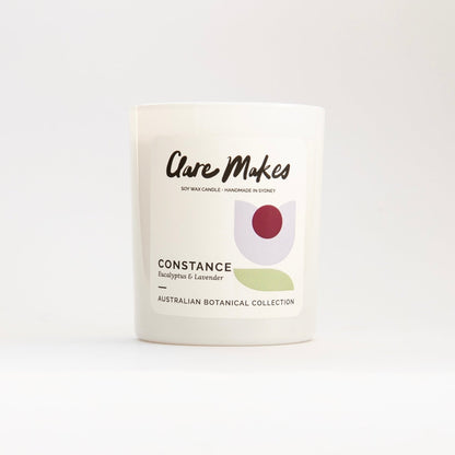 Clare Makes Constance Medium Candle - Australian botanical scent