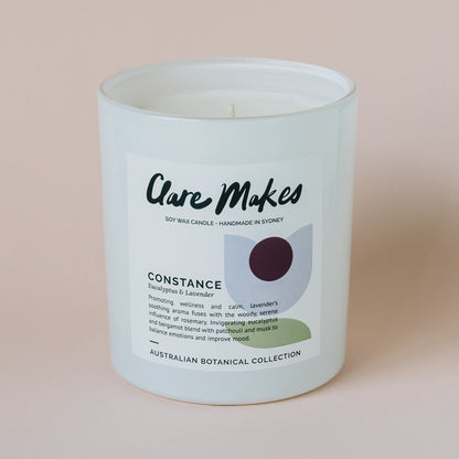 Clare Makes Constance XL Candle - Australian botanical scent