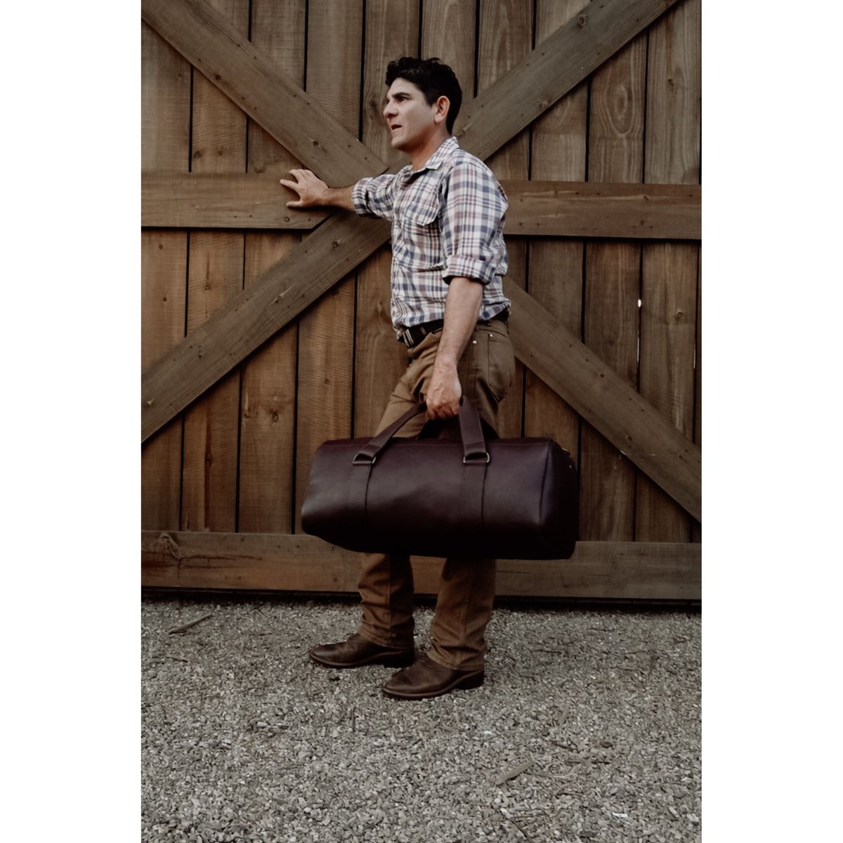 Duffle Bag - Aussie Bush Leather