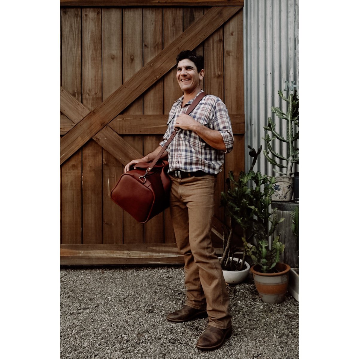 Duffle Bag - Aussie Bush Leather