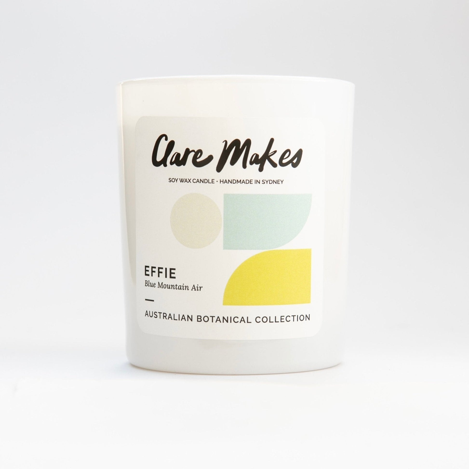 Clare Makes Effie Medium Candle - Australian botanical scent