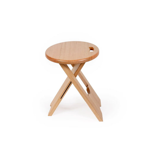 Lob Up Oval Stool 615mm – Timber Dimensions