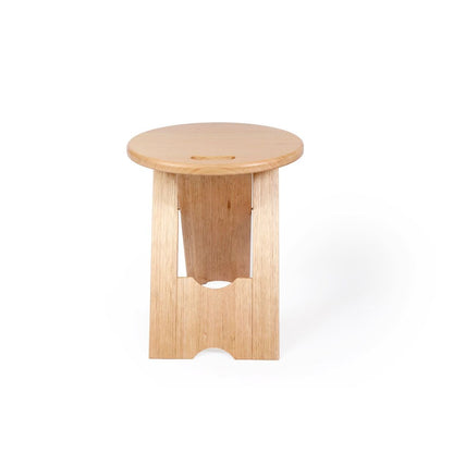 Lob Up Oval Stool – Timber Dimensions