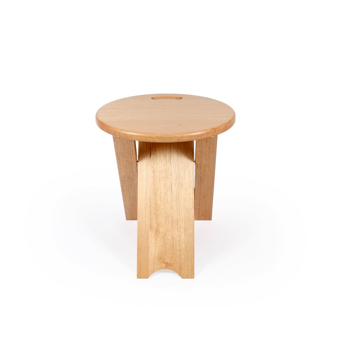 Lob Up Oval Stool – Timber Dimensions