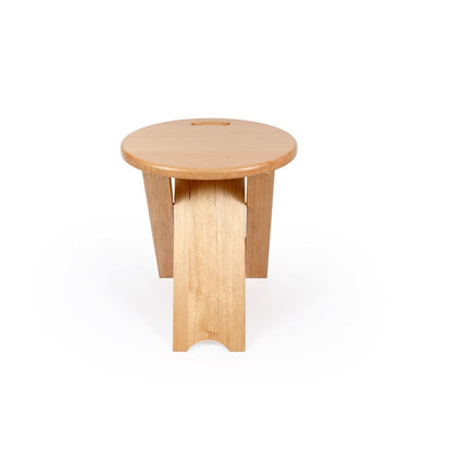 Lob Up Oval Stool – Timber Dimensions