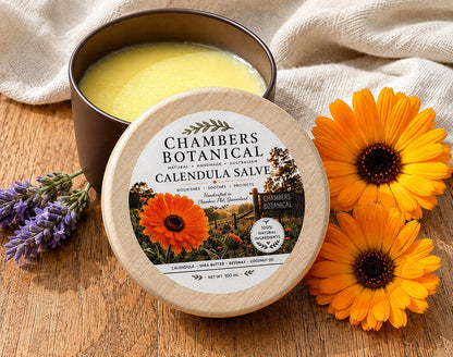 Chambers Botanical Calendula Skin Balm 100g jar